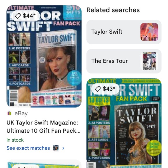 Taylor Swift fan pack NWT - Picture 7 of 7